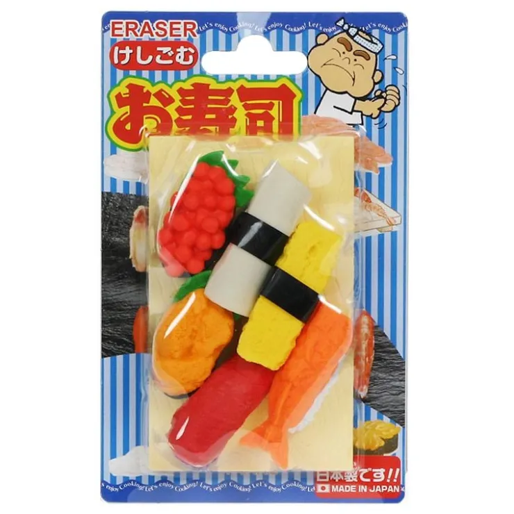 MIYA Company Iwako Sushi Eraser Pack