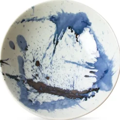 MIYA Company Japanese Blue Sumi 9.75" Serving Bowl at Miya