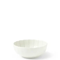 MIYA Company Kasa parasol lines make a simple elegant design for this ceramic bowl made in Japan available at Miya.