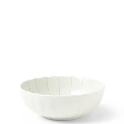 MIYA Company Kasa parasol lines make a simple elegant design for this ceramic bowl made in Japan available at Miya.