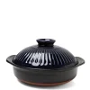 MIYA Company Kikka Blue Donabe Casserole 10"
