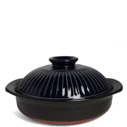 MIYA Company Kikka Blue Donabe Casserole 11"