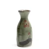 MIYA Company Mashiko Plum Oribe Sake Bottle Made in Japan