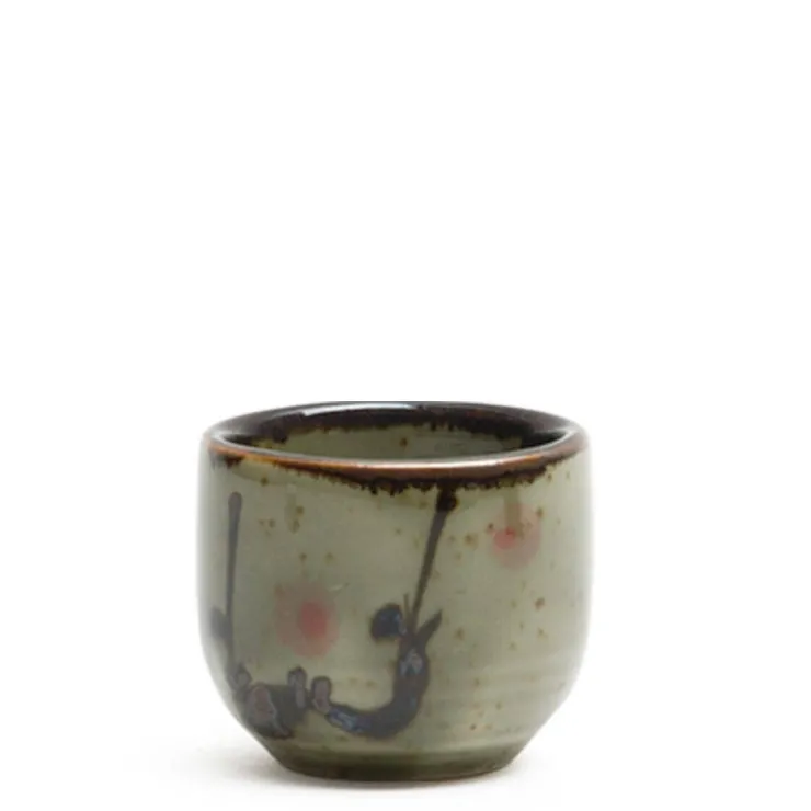 MIYA Company Mashiko Plum Oribe Sake Cup Made in Japan