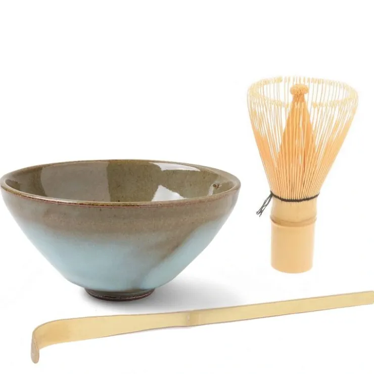MIYA Company Matcha Set Natsume Hagi Celadon