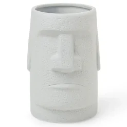 MIYA Company Moai Gray 10 Oz. Cup