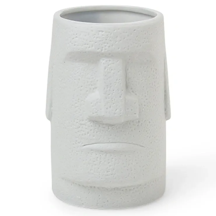 MIYA Company Moai Gray 10 Oz. Cup