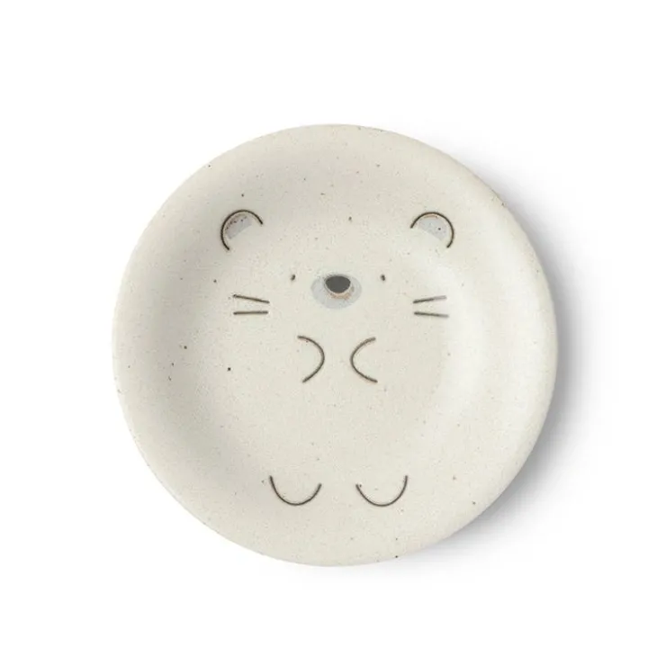 MIYA Company Mogu Mogu Hedgehog Plate 6.5"