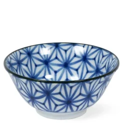 MIYA Company Monyou blue and white pattern Star 6" bowl
