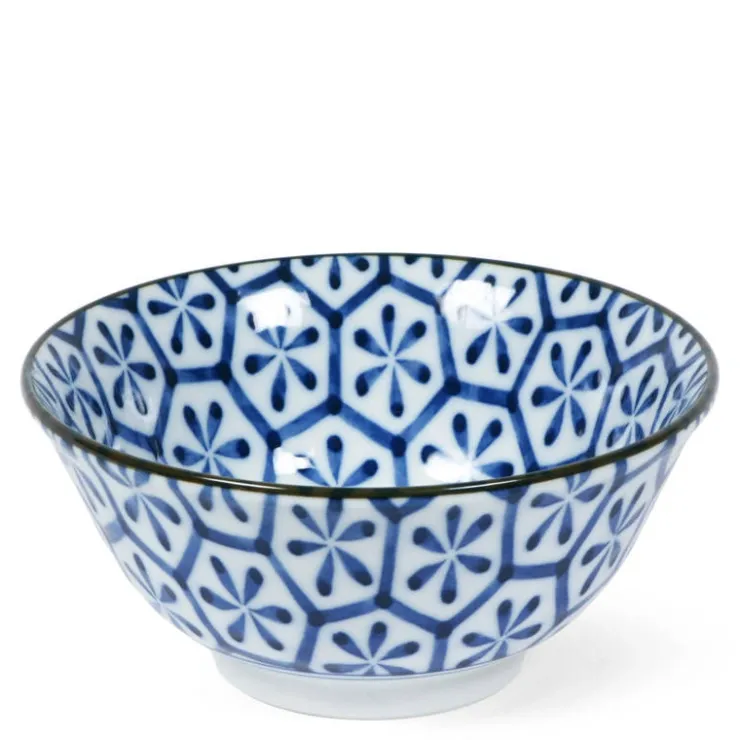 MIYA Company Monyou Hana Kikkou 6" bowl at Miya.