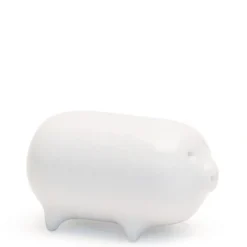 MIYA Company Mori Pig Figurine - White