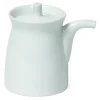 MIYA Company Mori White G-type Sauce Pot at Miya