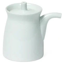 MIYA Company Mori White G-type Sauce Pot at Miya