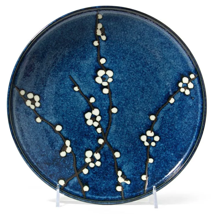 MIYA Company Namako Blossoms 10" Dinner Plate