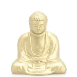 MIYA Company Paperweight Buddha Gold