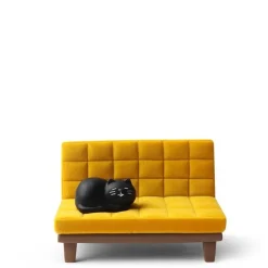 MIYA Company Phone Stand Cat on Sofa Yellow