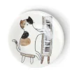 MIYA Company Piano Cat 6-1/8" Plate