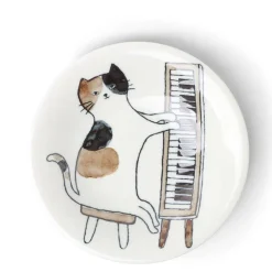 MIYA Company Piano Cat 6-1/8" Plate