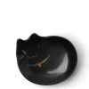 MIYA Company Plate Mini Black Cat with Gold
