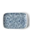 MIYA Company Plate 6.5" X 4.25" Garden Bloom