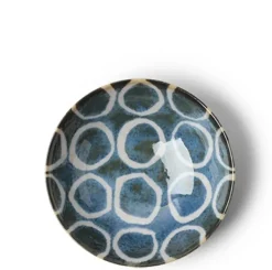 MIYA Company Rustic blue and brown tableware collection made in Japan available at Miya.
