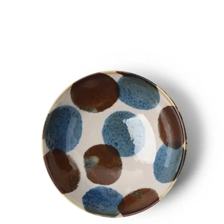 MIYA Company Rustic blue and brown tableware collection made in Japan available at Miya.