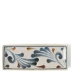 MIYA Company Rustic Blue Vines Rectangle Plate