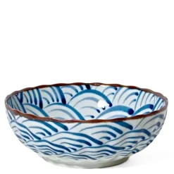 MIYA Company Saikai Nami Waves 7.25" Bowl
