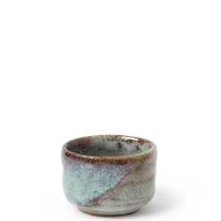 MIYA Company Sake Cup 2.5 oz. Blue/Gray