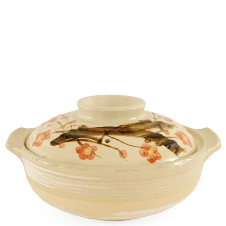MIYA Company Sakura Donabe Casserole, 64 Oz.