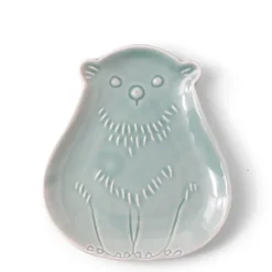 MIYA Company Sauce Dish Bear Teal