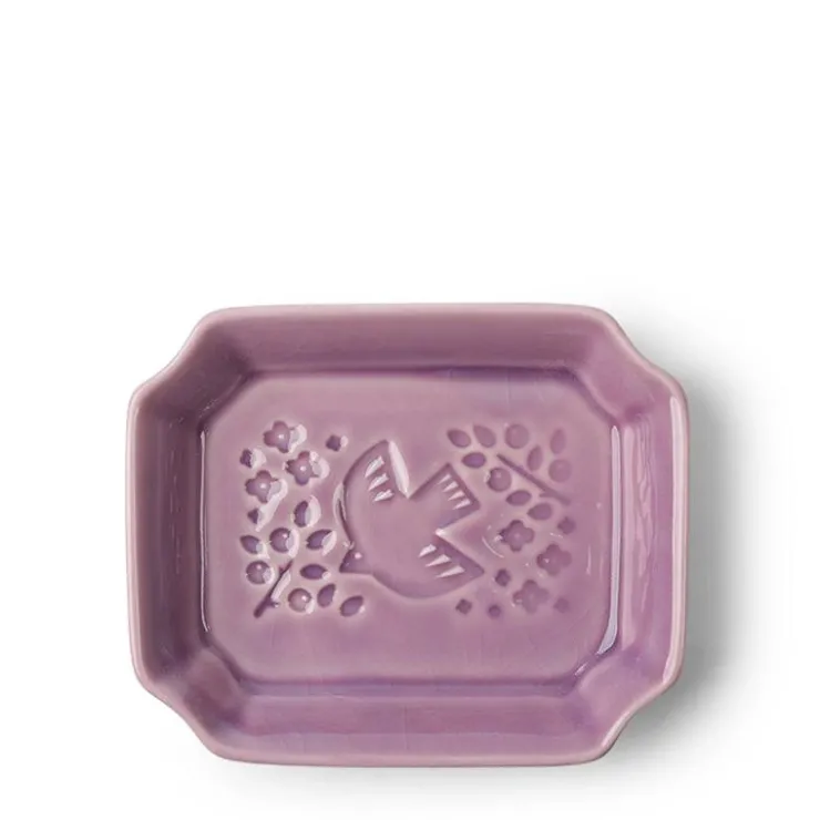 MIYA Company Sauce Dish Bird Lavender