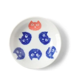 MIYA Company Sauce Dish Cat Furry Faces