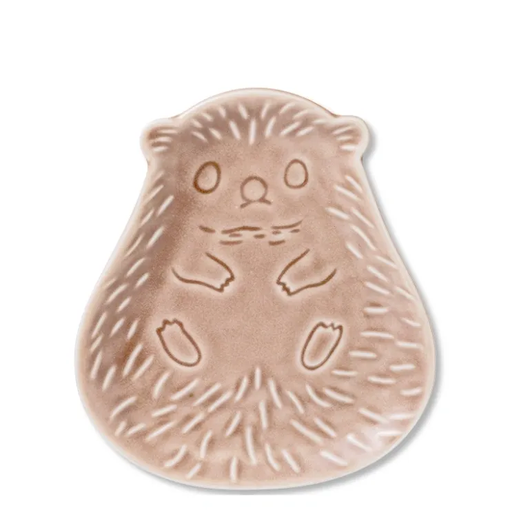 MIYA Company Sauce Dish Hedgehog Rose