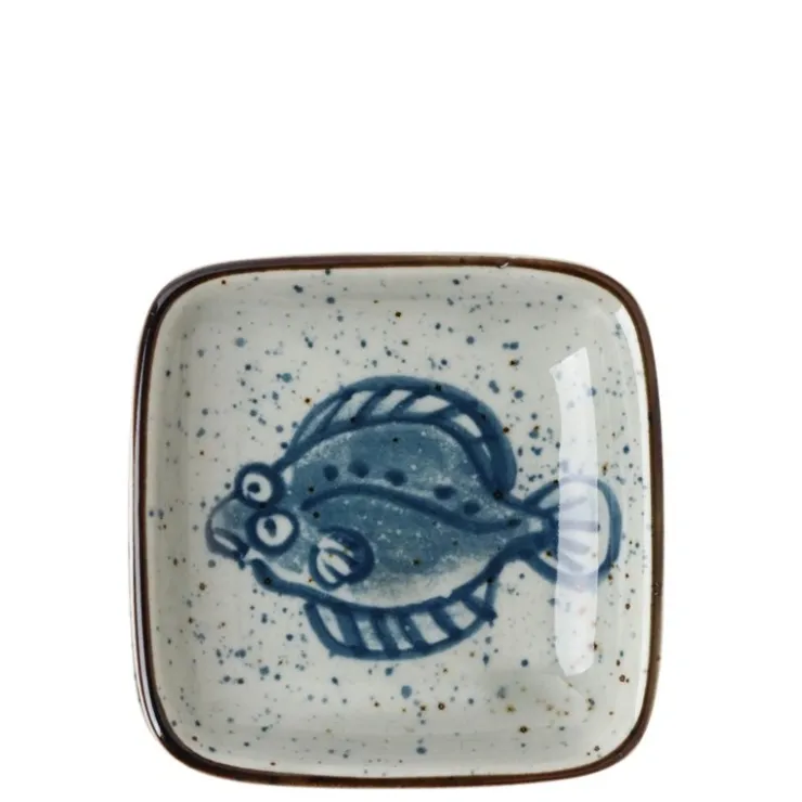 MIYA Company Sauce Dish 3.5" Flounder