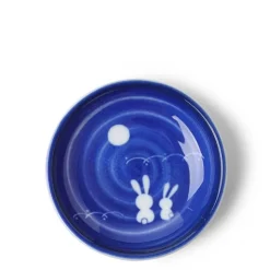 MIYA Company Sauce Dish 3-3/4" Rabbit & Moon