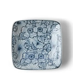 MIYA Company Sauce Dish 3" Sq. Garden Bloom