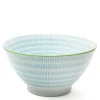 MIYA Company Sen Colors Pastel Blue 7.5" Ramen Noodle Deep Bowl from Japan at Miya.