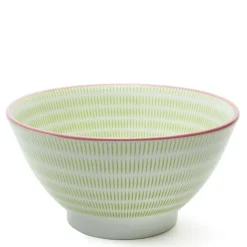 MIYA Company Sen Colors Pastel Green 7.5" Ramen Noodle Bowl from Japan at Miya.