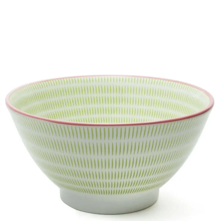 MIYA Company Sen Colors Pastel Green 7.5" Ramen Noodle Bowl from Japan at Miya.