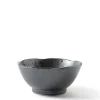 MIYA Company Silver Blue Granite Sauce Bowl