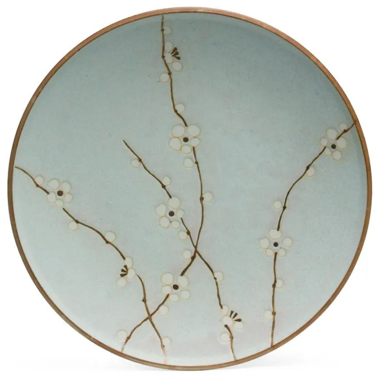 MIYA Company Spring Blossoms 10" Dinner Plate