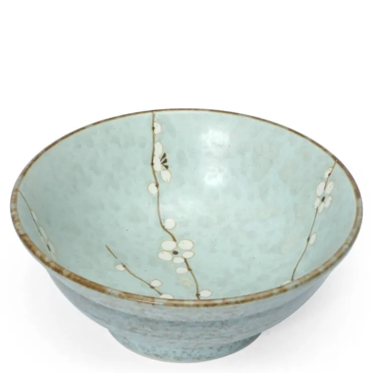 MIYA Company Spring Blossoms 8.25" Flared Ramen Noodle Bowl from Japan at Miya