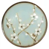 MIYA Company Spring Blossoms 4" Round Plate
