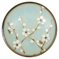 MIYA Company Spring Blossoms 4" Round Plate