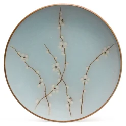 MIYA Company Spring Blossoms 11.25" Round Plate