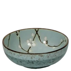 MIYA Company Spring Blossoms 6" Shallow Bowl