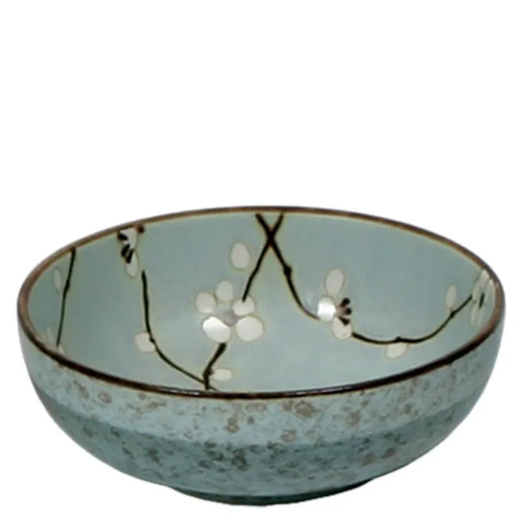 MIYA Company Spring Blossoms 6" Shallow Bowl