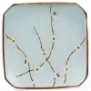MIYA Company Spring Blossoms 5.25" Sq. Plate