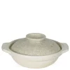 MIYA Company Sumi Kannyu White Donabe Casserole, 22 Oz.